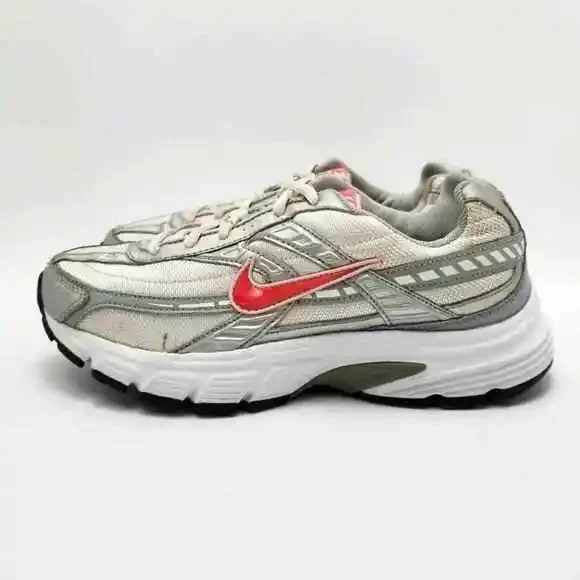Nike Womens Initiator Running Shoes 394053-101 Size 7 Grey - Picture 2 of 12